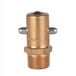A336.ALE Alemite Pin Type Fittings have positive locking action on coupler and cross pin, providing a leakproof connection. A336.ALE Pin Type Fitting
