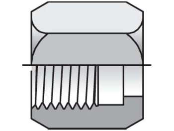 4 BTX-B Triple-Lok 37° Nut, Sleeve, Locknut BTX