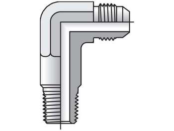 4-4 CCTX-S Triple-Lok 37° 90° Elbow CCTX