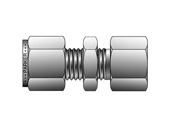 14-12 GH2BZ-SS CPI Inch Tube NPT Female Bulkhead Connector - GH2BZ