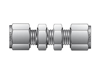 WBZ 4 4 SS CPI Metric Tube Bulkhead Union WBZ Connector Specialists