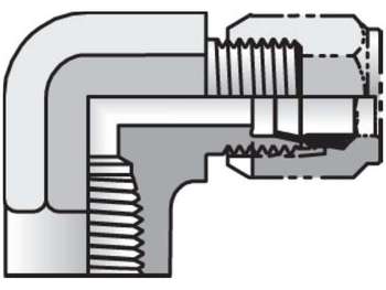 6-6 DBU-SS Ferulok 90° Elbow DBU