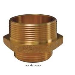 DMH25F25F Double Male Hex Nipple Brass