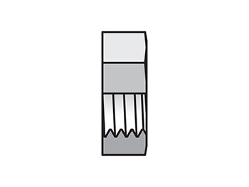 GM12SCFX Accessory, Bulkhead Locknut GM12SCFX EO/EO-2 Bulkhead Locknut - GM