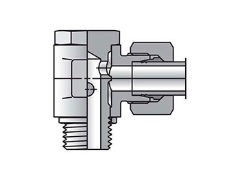 WHK08LLRCF EO/EO-2 90° Elbow, Banjo - SWVE-R