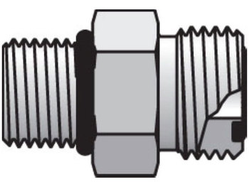 6-4 F5OLO-SS Seal-Lok - Straight Thread Connector ORFS / SAE-ORB 6-4 F5OLO-SS Seal-Lok ORFS Straight F5OLO