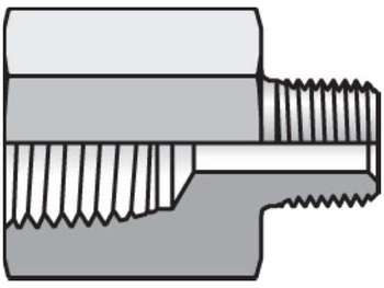 1/2 X 3/8 FG-SS Pipe & Port Reducer, Expander, Conversion FG