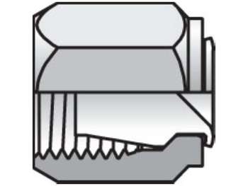 8 FNU-S Cap Flareless Swivel 8 FNU-S Ferulok Plug and Cap FNU