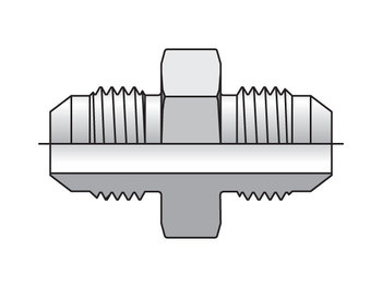 8-6 LHTX-SS Triple-Lok 37° Straight LHTX