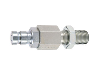 Diagnostic Test Port PD Series Nipple - Bulkhead Seal-lok