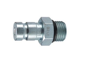 PD341-6 PD Series Nipple - Male SAE Straight Thread