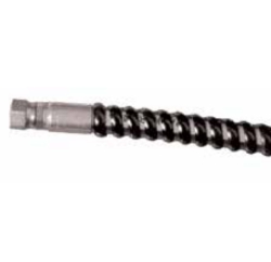Parker’s ParKoil is a lower-cost protection shield for applications that call for a tighter bend radius and are less demanding. ParKoil is easy to install and is used to prevent hose assemblies from abrasion and cuts while also minimizing kinking of the hose. ParKoil is great for bundling highpressured hose lines. PG Spiral Guard