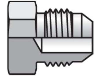 6 PNTX-SS Triple-Lok - Plug 37° Flare 6 PNTX-SS Triple-Lok 37° Plug and Cap PNTX
