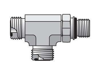 Parker Seal-Lok Metric Straight Thread Connector ORFS ISO 6149 