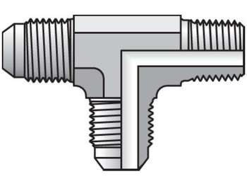 6-6-6 RTX-S Triple-Lok - Male Run Tee 37° Flare / NPTF / 37° Flare 6-6-6 RTX-S Triple-Lok 37° Tee RTX