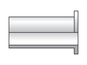 4 T23UI-B Insert 4 T23UI-B Intru-Lok Nut, Ferrule, Insert T23UI