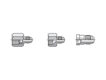 8-4 TRTX-SS Triple-Lok 37° Straight TRTX