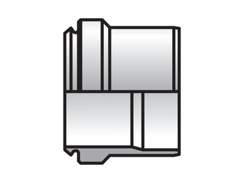 4 TU-SS Ferrule Flareless 4 TU-SS Ferulok Nut, Ferrule, Locknut TU