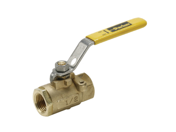 V502P-4 Brass Ball Valve - Panel Mount - V502P