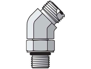 6-8 V5OLO-S V0894 Seal-Lok ORFS 45° Elbow V5OLO