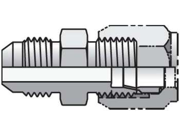 6 XHU-S Union Adapter SAE Flareless / 37° Flare 6 XHU-S Conversion 37° Flare to 24° Flareless XHBU