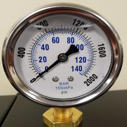 2000PSI 2.5'' liquid filled gauge