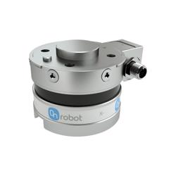 102376-ONR Designed to fit all major robot brands, OnRobot’s HEX 6-axis force/torque sensor offers 6 degrees of force and torque measurement. This makes the HEX 6-axis force/torque sensor perfect for complex sanding, deburring, or assembly operations, as it gives you precise control over your end-of-arm tooling’s applied force.-Student, University, or Educator? Contact us for for available discounts! 102376-ONR HEX-H QC HEX FORCE/TORQUE SENSOR