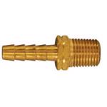 Brass Male NPTF Swivel x Hose Barb