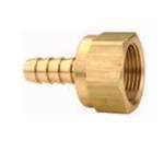 Brass Female 45° SAE Swivel x Hose Barb