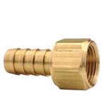 Brass Female 37° JIC Swivel x Hose Barb