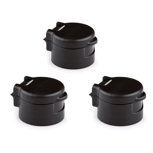 VacuValve Cap Replacements, 3 pack