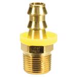 Male NPT x Push-on Hose Barb Lead FreeBrass