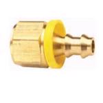 Female NPTF x Push-on Hose Barb Brass