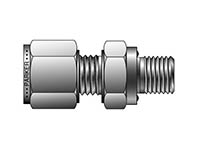 A-LOK Metric Tube BSPP Male Connector with ED Seal - MSC-ED