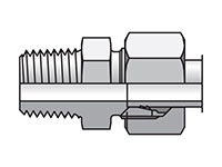 EO/EO-2 Straight, Male Connector - GE-NPT