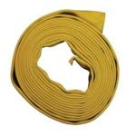 Uncoupled Yellow Nitrile Covered Fire Hose Heavy Duty