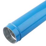 Transair -Blue Rigid Aluminum Pipe