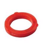 Red Vinyl Garden Hose Washer