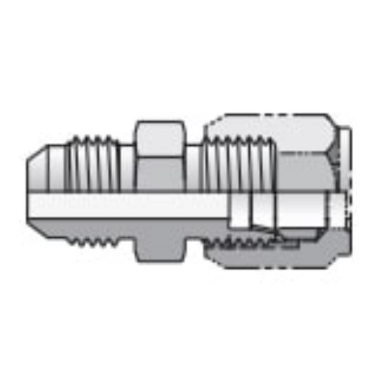 Picture of Conversion Adapters for Tube and Hose Connections - 12 XHBU-SS