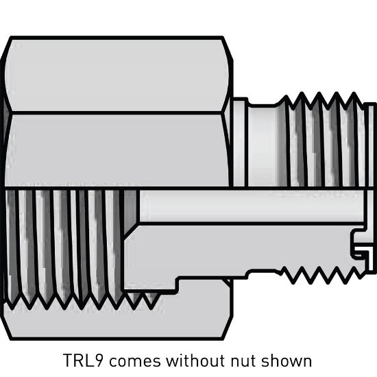 Picture of Seal-Lok Xtreme Metal Face Seal Tube Fittings and Adapters - 12-6 TRL9-SS ETS