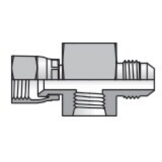 Picture of In-Line Diagnostic Fittings and Adapters - 20-4 XHX6G5TP-S
