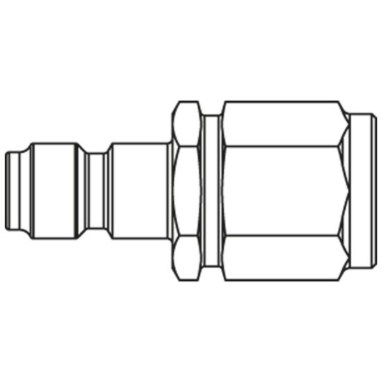 Picture of Premium Plus Quick Coupling - Scandinavian Profile - Series 1100 - 1100SBIW10MPC