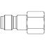 Picture of Premium Plus Quick Coupling - Scandinavian Profile - Series 1100 - 1100SFIW10SXZ