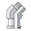 Picture of O-ring Face Seal, 37° Flare and Flareless Code 61 and 62 Flange Adapters - 16 LOVQ2-S