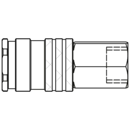 Picture of Premium Plus Quick Coupling - Scandinavian Profile - Series 1300 - 1300KAIW13MPN