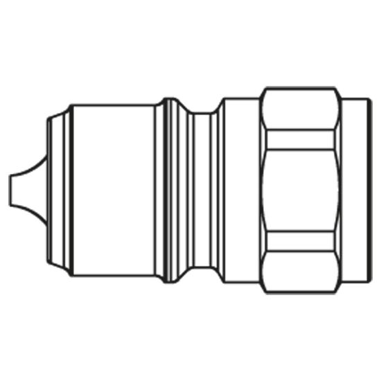 Picture of Hydraulic quick coupling - Parker Profile - T series - 10020 RUV