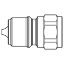 Picture of Hydraulic quick coupling - Parker Profile - T series - 10020 RUV