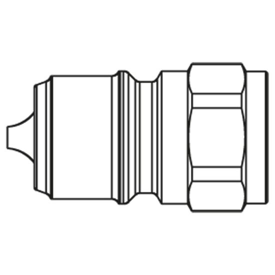 Picture of Hydraulic quick coupling - Parker Profile - T series - 7521-QC