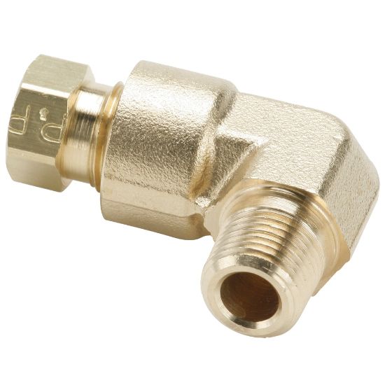 Picture of Brass flareless tube fitting, Hi-Duty - 169HD-6-6