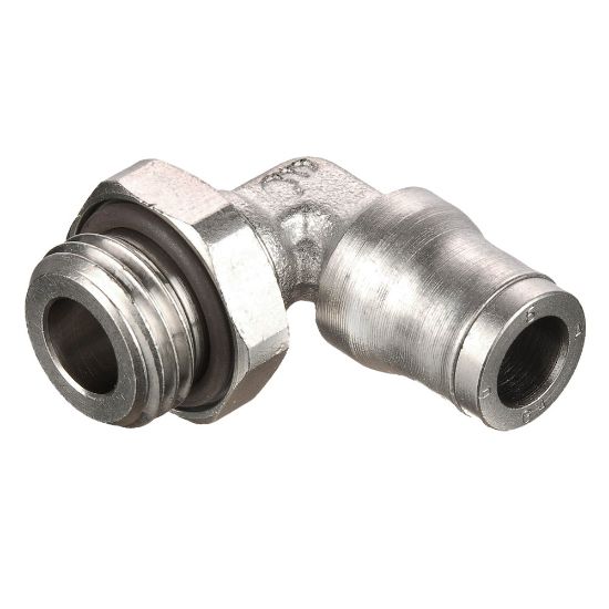 Picture of Electroless Nickel Plated Brass Push-to-Connect Fittings - Prestolok PLM - 169PLM-12M-8G